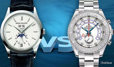 rolex vs patek price|patek philippe vs rolex.